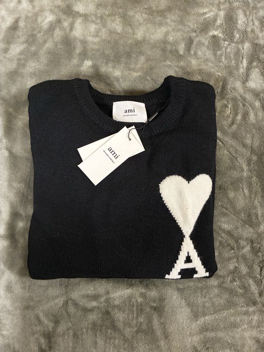 Sweat AMI Paris Preta (S)