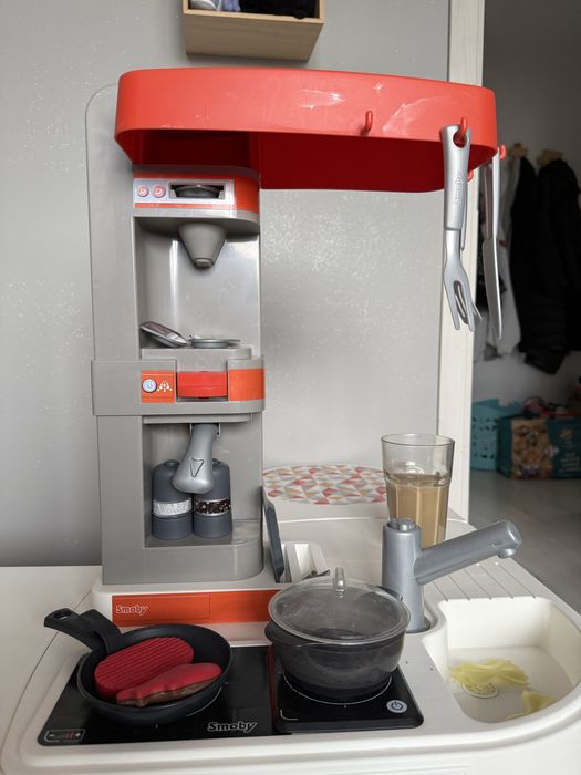 Mini kuchnia kuchenka tefal zestaw dzwieki