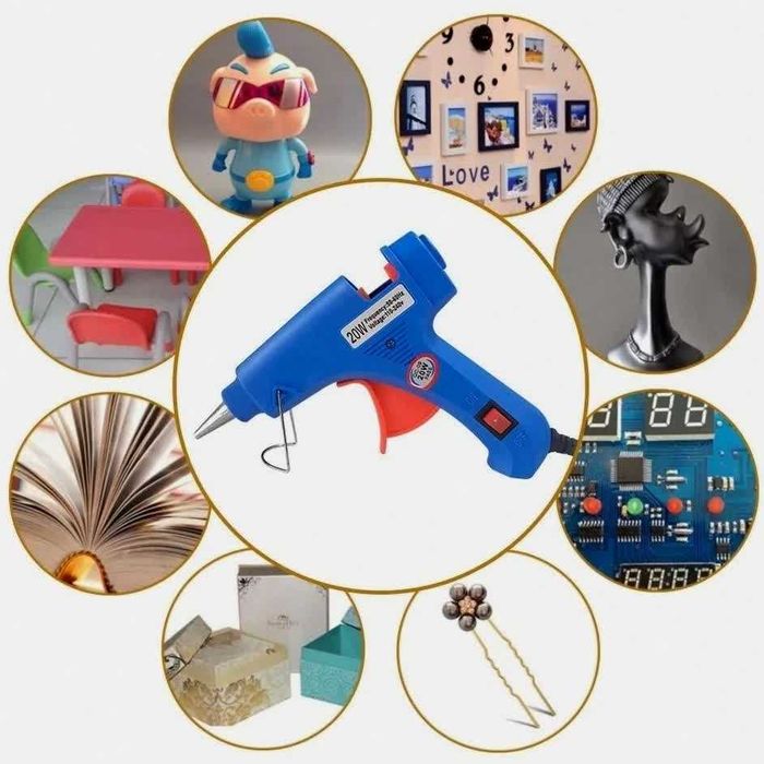 Клеевой пистолет 20 Вт - Ваш Идеальный Помощник для Дома и Творчества