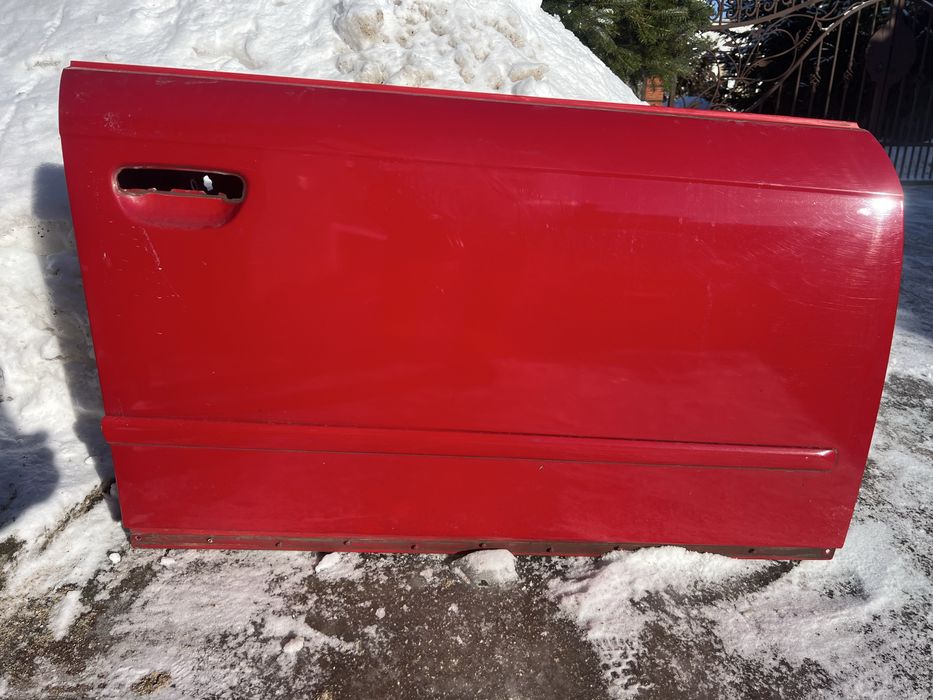 Drzwi audi a6 b7 prawy przód czerwone