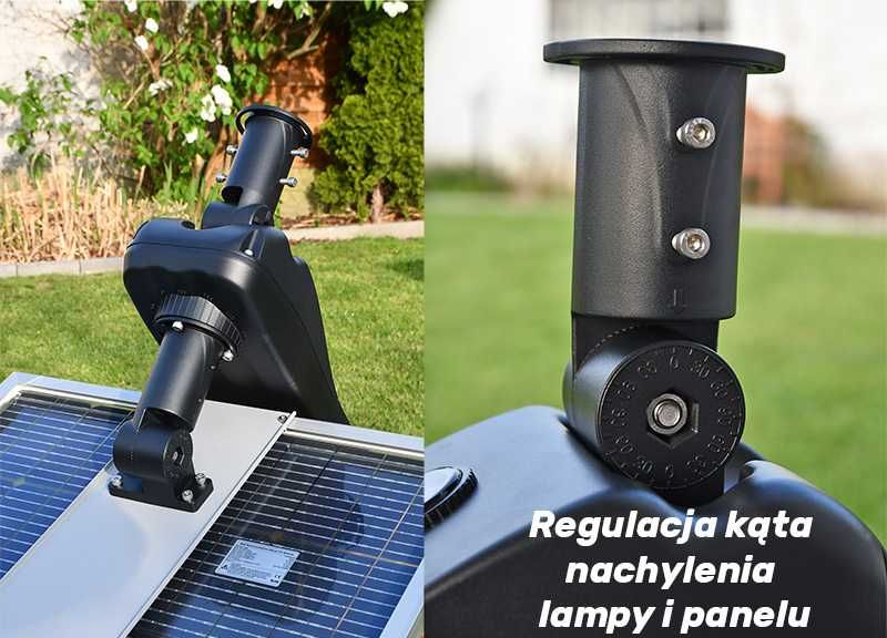 Lampa solarna uliczna Sanko FC-40 6000K LED 40W 7200lm LiFePO4 24Ah