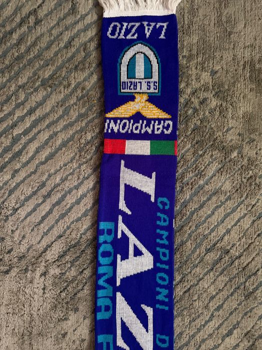 Szalik kolekcjonerski S.S. Lazio lata 90/00