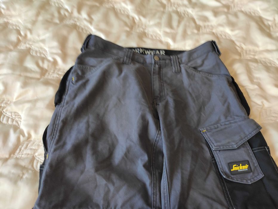 Męskie spodnie robocze dekarskie Snickers Canvas 3314 r. 48 jak new