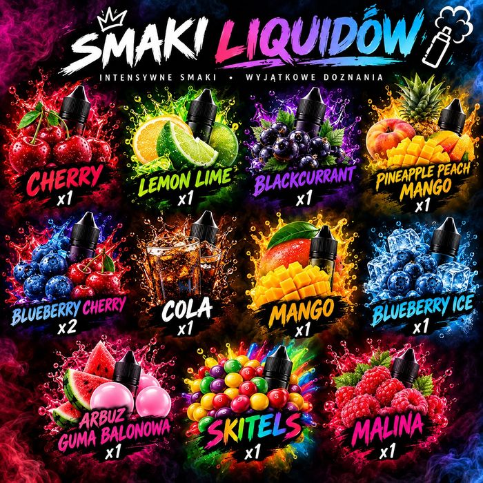 Olejki dużo smaków