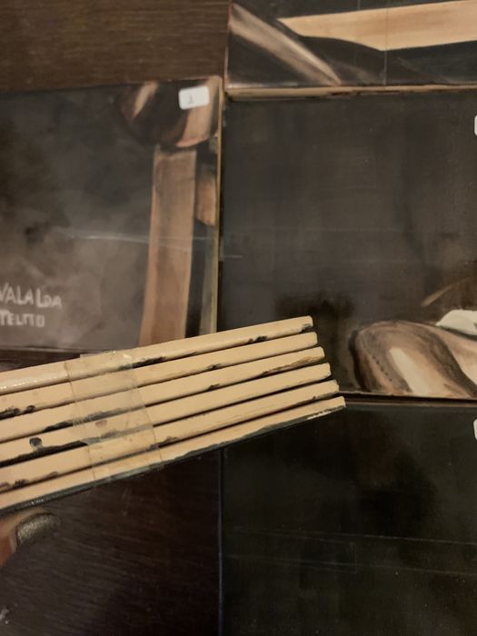 Festejando São Martinho: conjunto 30 azulejos 15x15cm pintados à maos