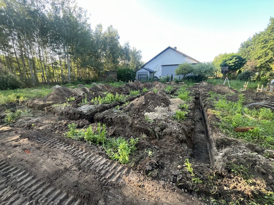 Usługi Koparką 3.5T + Wywrotka z HDS