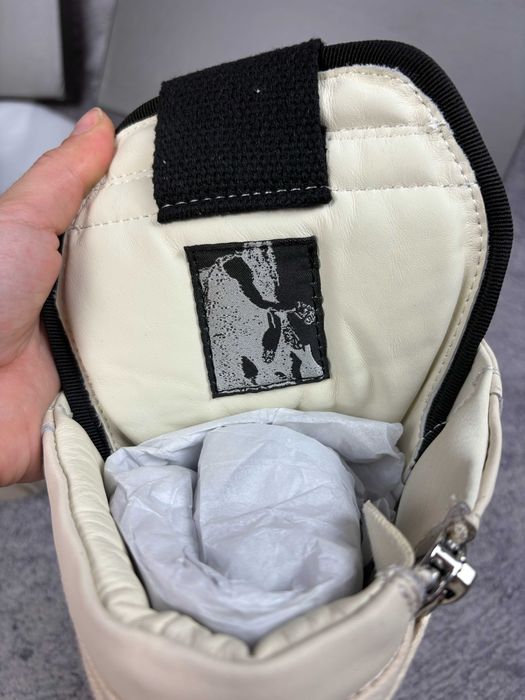 Ботинки Rick Owens Geobasket Megalace White рик овенс мегалейс