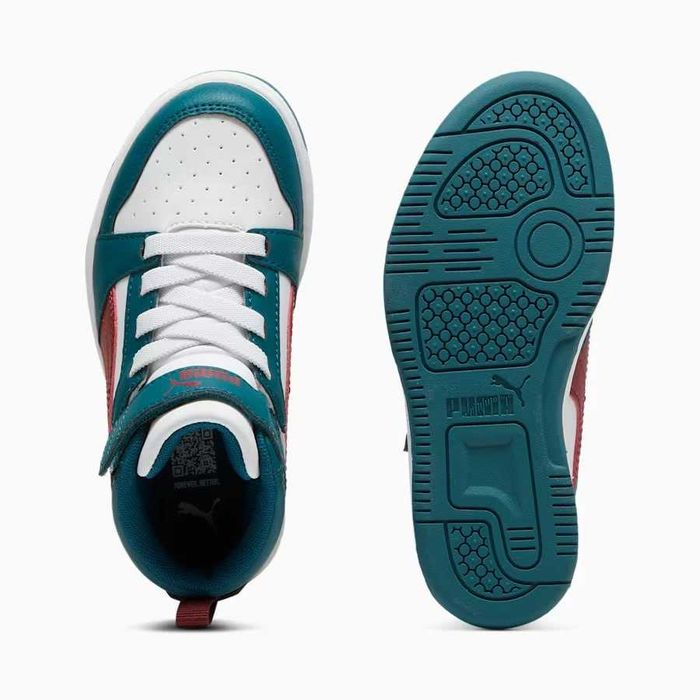 Дитячі хайтопи, високі кросівки Puma Rebound, 28-35 розмір, оригінал