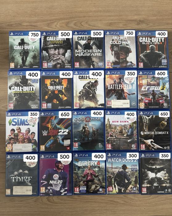 Диски ігри на ps4/5