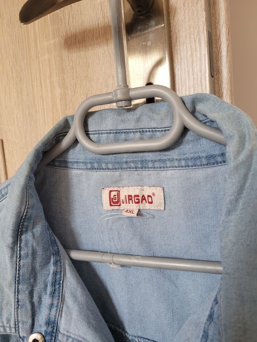 Jeansowa koszula 4XL