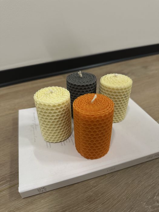 Вощинні свічки бджолиний віск