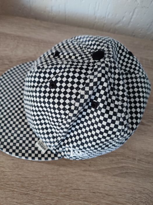 Vans czapka z daszkiem kratka 56,8cm