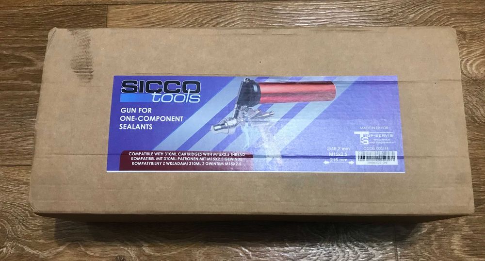 Пистолет для распыляемого герметика SICCO tools F1