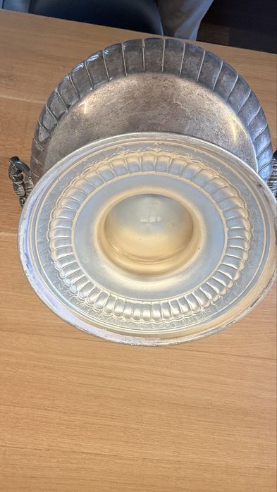 Conjunto Terrina e Salva Grande "Topázio" Casquinha (Vintage)