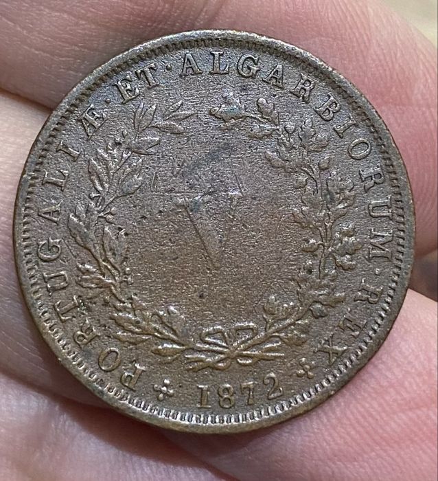 Moeda D LUIS I  - V Reis 1872