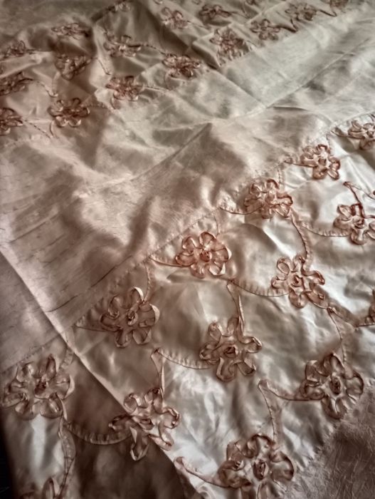 Продам бу покривало,штора,скатертина абрикосовий колір 230 /150см