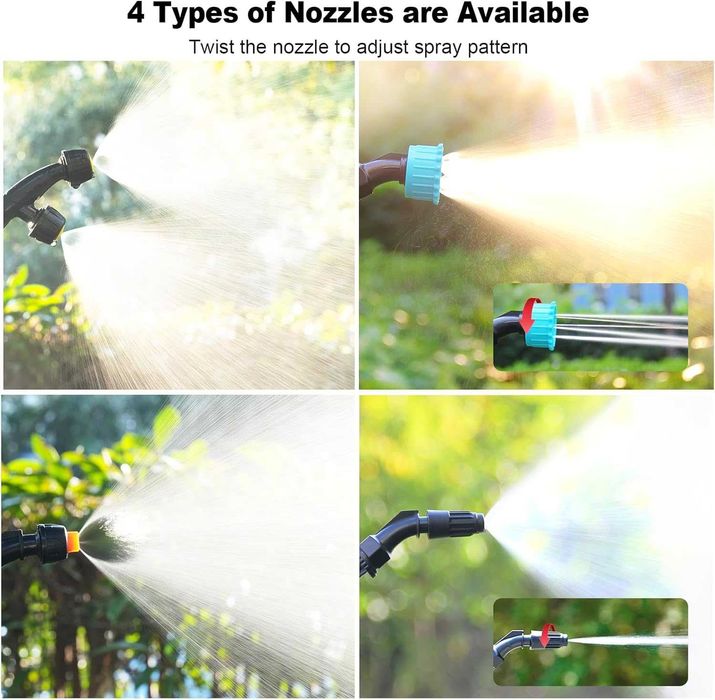 SYLSTAR Opryskiwacz ciśnieniowy 8 l, 7,4 V