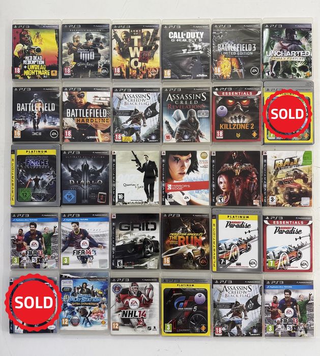 400грн/шт Sony playstation 3 PS3 need for speed, lego б/у диски обмен