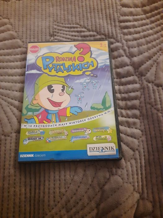 DVD z bajką Rodzina Pytalskich