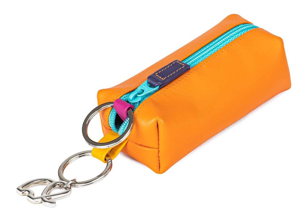 Porta-chaves com bolsa em pele da MYWALIT na cor Copacabana