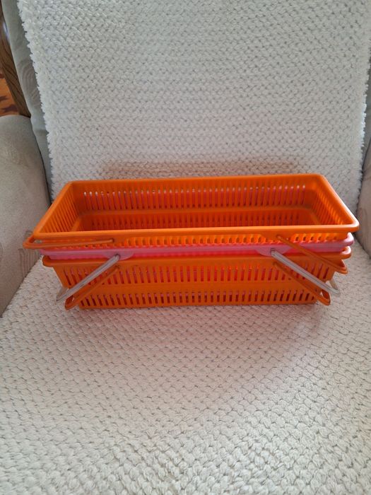Koszyczek Łubianka plastikowa z PRL