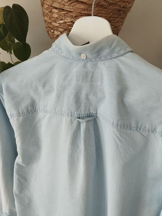 Niebieska, błękitna, jeansowa koszula, bawełniana r.XS Jack Wills
