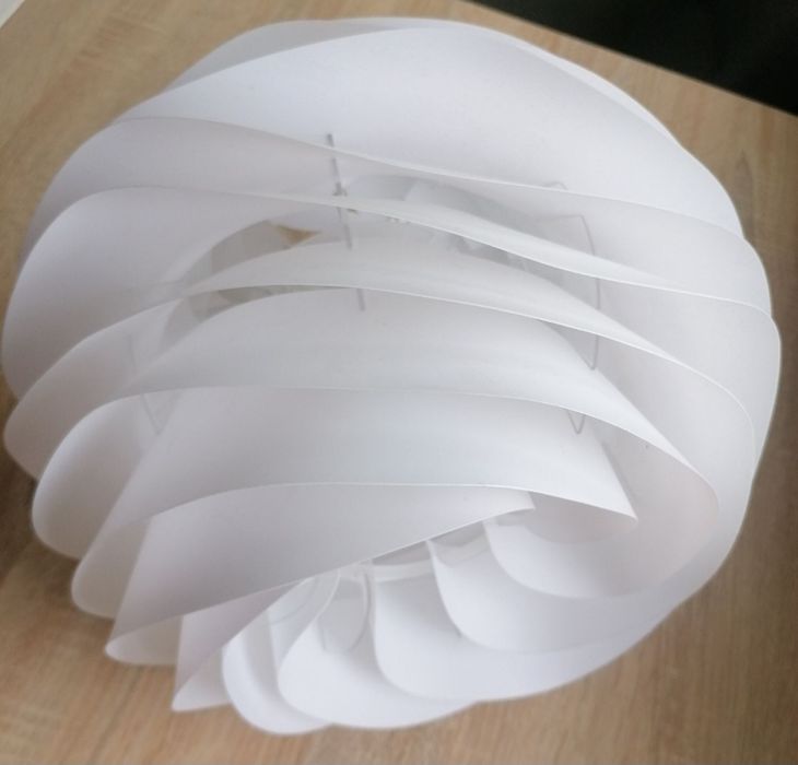 Bisła kula lampa wisząca żyrandol, średnica 30cm sufitowa