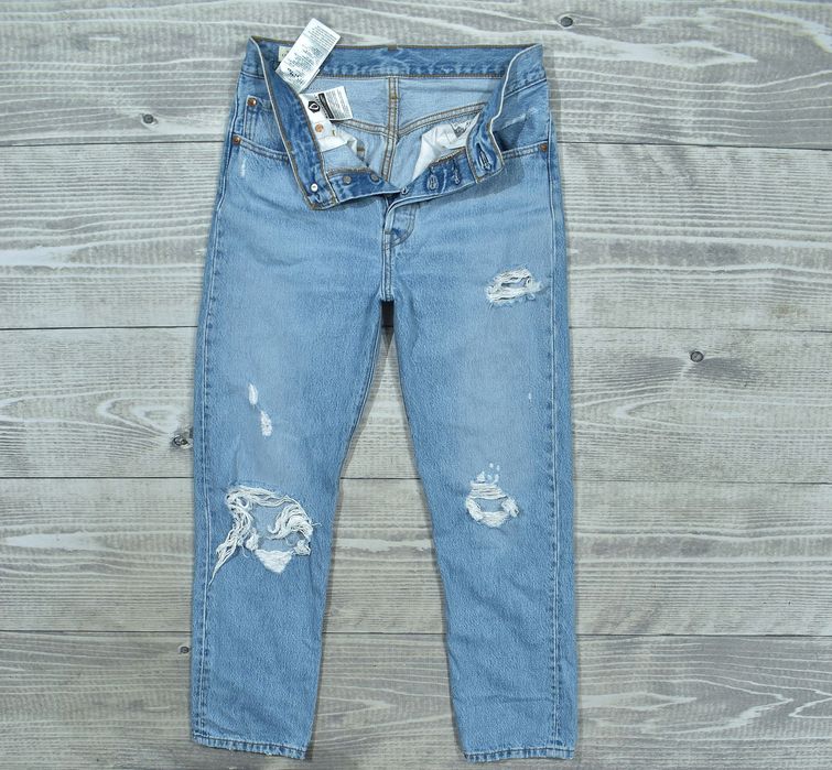 Levis 501 Damskie Spodnie Jeansowe Jeansy W26 L28