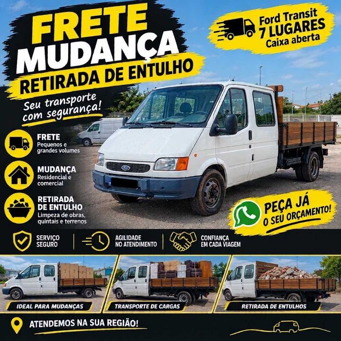 Frete • Mudanças • transportes• Remoção de entulhos