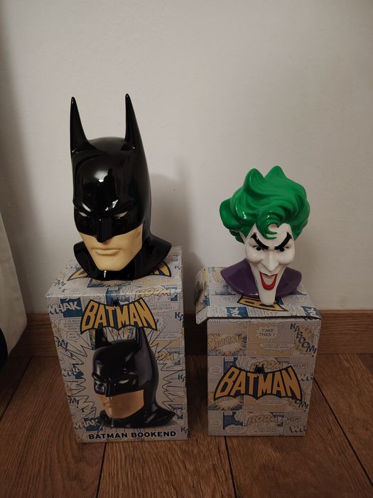 Bustos do  Batman e do joker