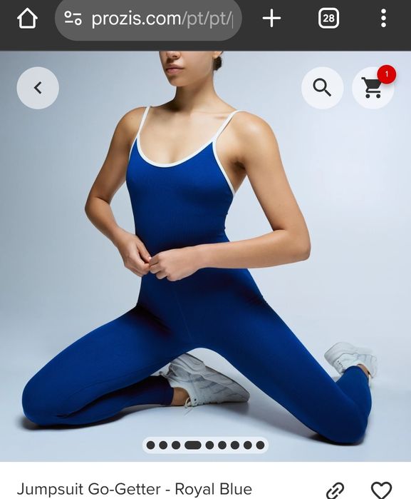 Macacão desporto mulher ginásio prozis