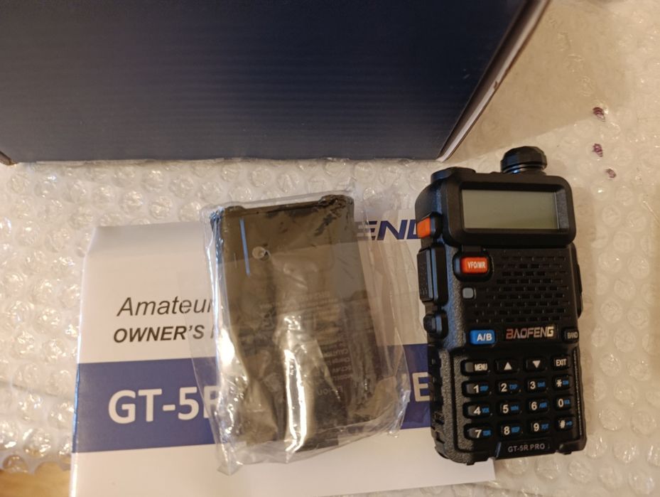Radiotelefon BAOFENG GT-5R PRO Series (UV-5R) Dual Band - Nowy