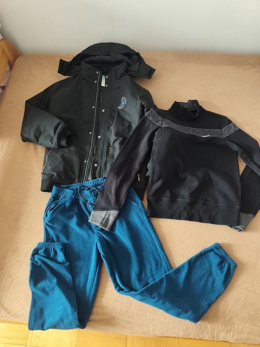 Zestaw dla chłopca 170,kurtka WA,spodnie ,bluza