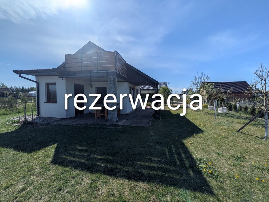 Działka z domkiem