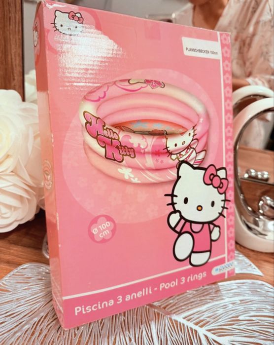 Sanrio Hello Kitty basen dmuchany * średnica 100cm