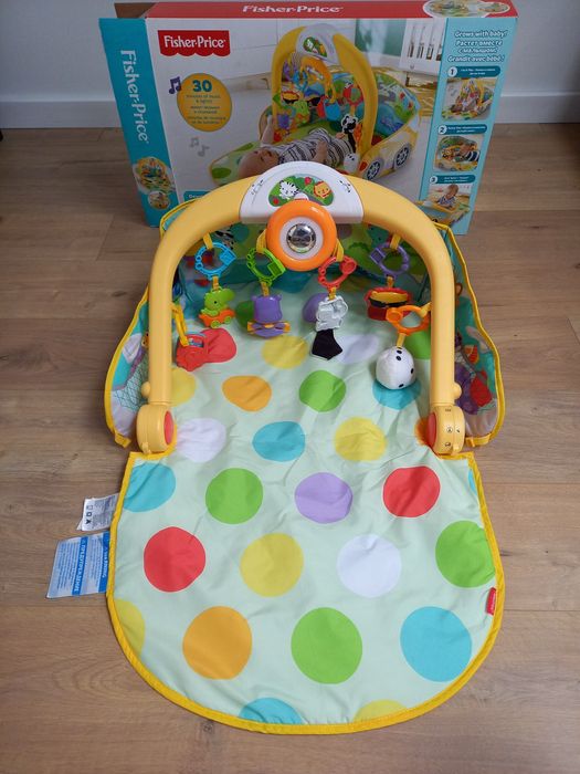 Fisher Price mata edukacyjna wesoły samochodzik 3w1