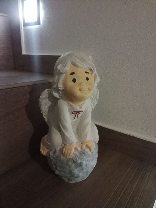 Gipsowy anioł , gipsowe figurki, aniołek , prezent, upominek. Podzięko