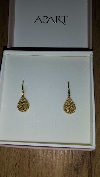 Złote kolczyki sprzedam