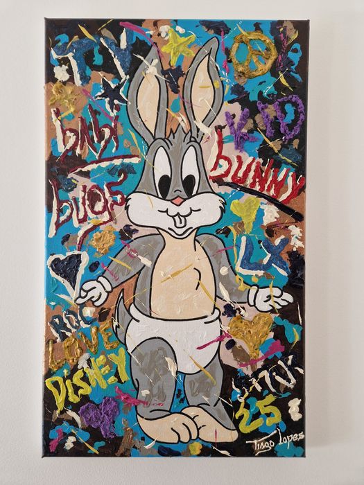 Quadro Pop-Art Baby Bugs Bunny 2025-15