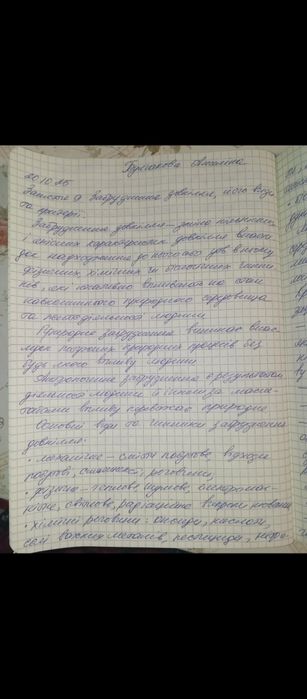 Пишу конспекти і реферати від руки, друкую на комп'ютері