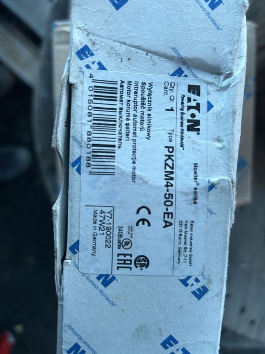 Wyłącznik silnikowy Pkzm4-50