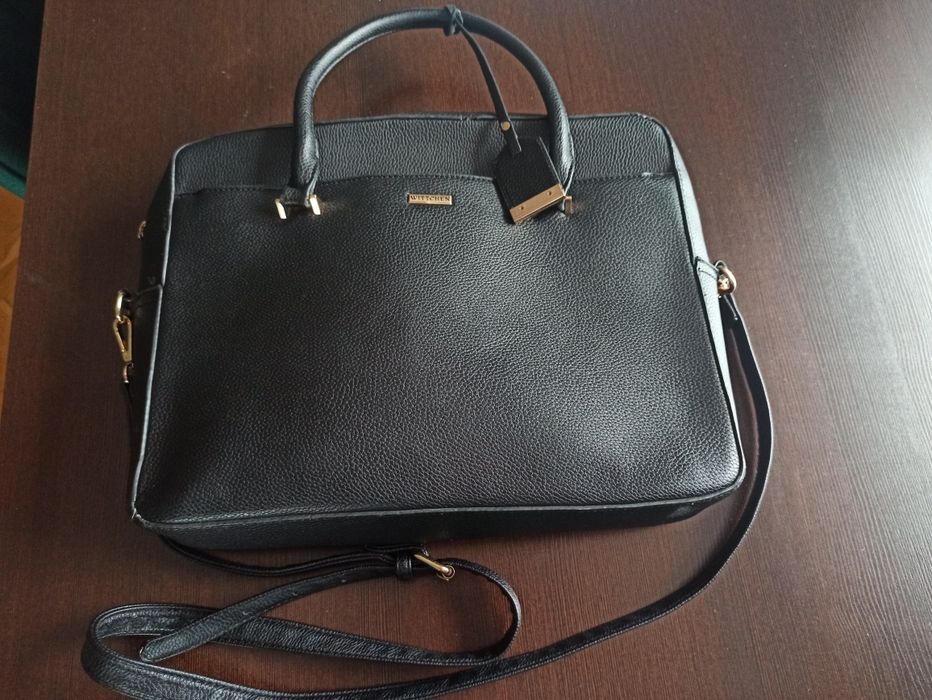 Torba na laptopa Wittchen 14" Eko skóra czarny
