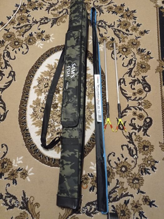 Комплект маховых удочек с чехлом