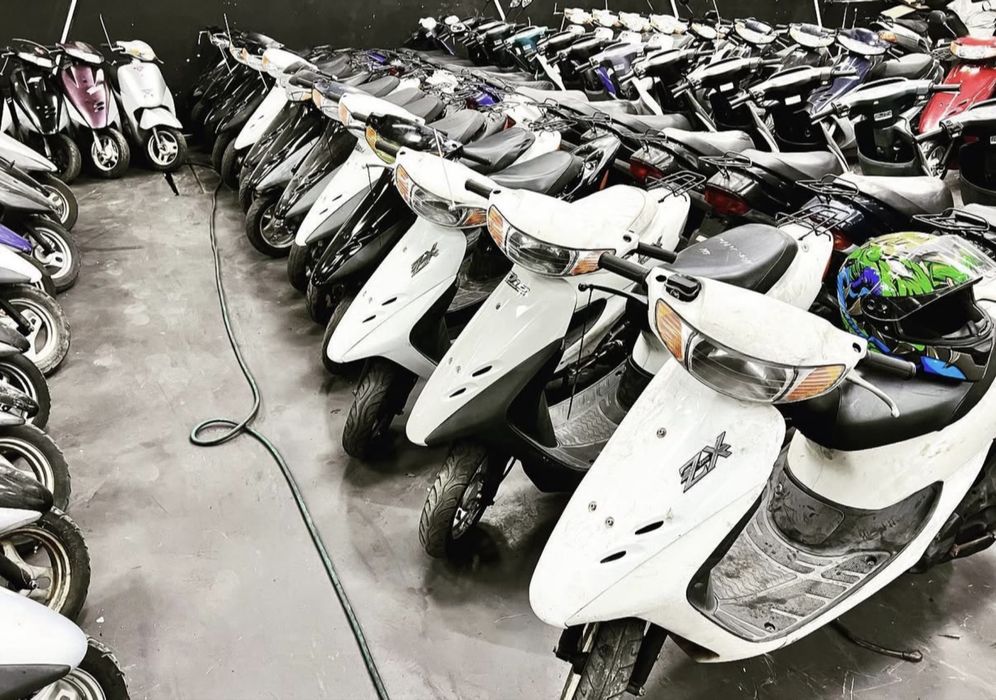 Скутера з контейнера японія Без пробігу по Укр