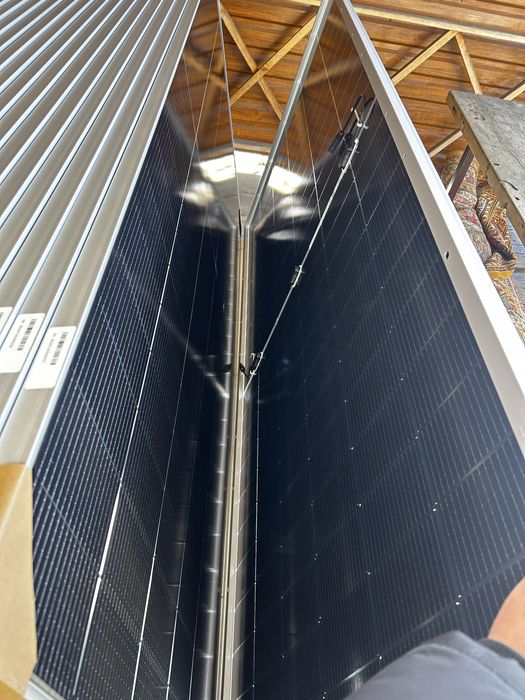 Сонячні панелі Trina 610w BIFACIAL DUAL GLASS
