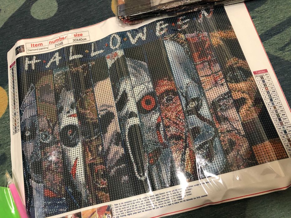 Kit diamond painting novo