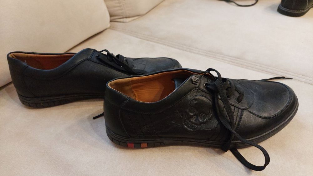 Туфли  кожанные.