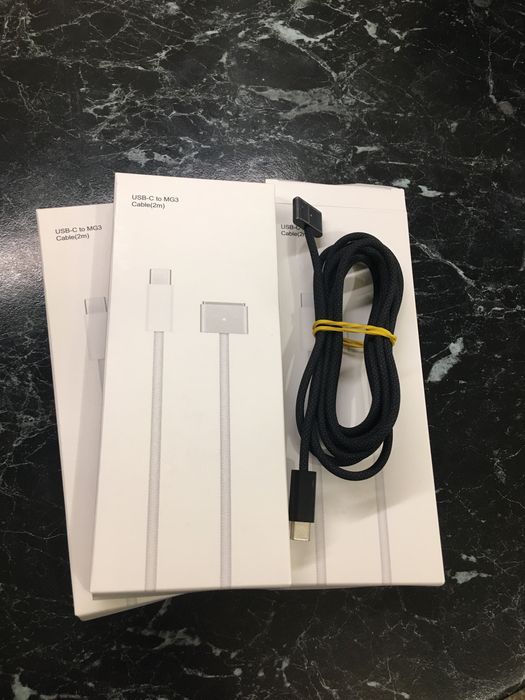 MagSafe 3 Black кабель Зарядка для макбука m2 m3 m4 m1