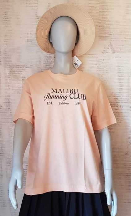 T shirt damski koszulka damska, bawełna, marka H&M, rozmiar M, NOWY z metką