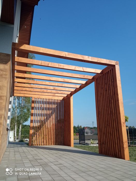 Pergola tarasowa